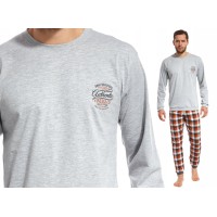 Чоловіча піжама штани бавовна Cornette 115/85 світло-сірий