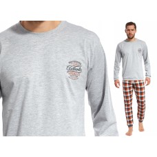 Мужская пижама брюки хлопок Cornette 115/85 светло-серый