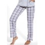 Фото  пижама женская брюки хлопок cornette 679/254 серый