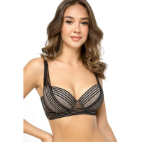 Бюстгальтер пуш ап микрофибра Anabel Arto 8148-008 черный