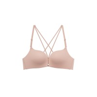 Бюстгальтер бесшовный без косточек пуш-ап Anabel Arto 7035-035 бежевый