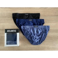 Комплект мужских трусов спорт хлопок Atlantic 3MP-100/2 разноцветный