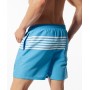 Фото  мужские пляжные шорты atlantic kmb-179 бирюзовый 