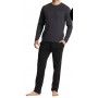 Зображення  чоловіча піжама штани бавовна atlantic nmp-361/1 сірий-темно-синій