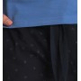 Фото  мужская пижама брюки хлопок atlantic nmp-359 голубой-темно-синий 
