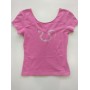 Зображення  жіноча футболка бавовна atlantic lvs-291 рожевий