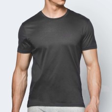 Мужская футболка хлопок Atlantic BMV-048 графитовый