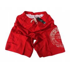 Мужские пляжные шорты полиэстер Atlantic KMB-075 красный 