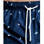 Фото  мужские пляжные шорты полиэстер atlantic kmb-192 темно-синий