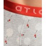 Фото  мужские трусы шорты хлопок atlantic mh-1150 серый