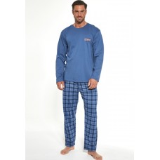 Мужская пижама брюки хлопок Cornette 124/179 синий
