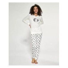 Женская пижама брюки хлопок Cornette 467/277 экри