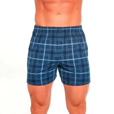 Чоловічі труси боксерки бавовна Cornette Clomfort 008/224 темно-синій