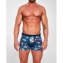 Фото  мужские трусы шорты хлопок cornette tatoo surf 280/196 синий