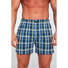 Чоловічі труси боксерки бавовна Cornette Clomfort 008/219 темно-синій