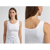 Женская майка хлопок Ellen LVK 45/11/01 белый 