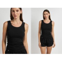 Женская майка хлопок Ellen LVK 45/11/02 черный 