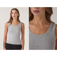 Женская майка хлопок Ellen LVK 45/13/03 серый