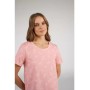 Фото  женская ночная рубашка хлопок gofre ldk 103/08/05 персиковый 