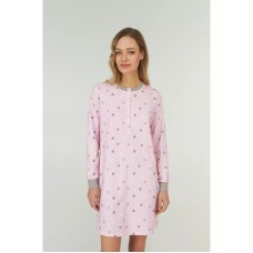 Женская ночная рубашка хлопок Ellen LDK 104/10/01 розовый 