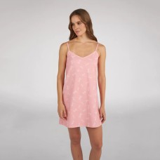 Женская ночная рубашка хлопок Gofre LDK 112/14/02 розовый
