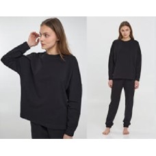 Женский джемпер хлопок Ellen LKD 18/15/02 черный 