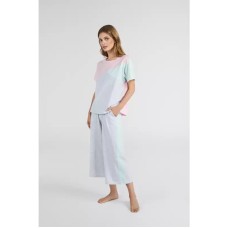 Женская пижама бриджи хлопок Gofre LPK 2989/02/01 светло-серый 