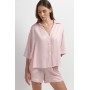 Фото  женская пижама шорты хлопок ellen lpk 5872/01/02 светло-розовый