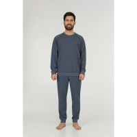 Мужская пижама брюки хлопок Ellen MPD 1182/01/01 серый 
