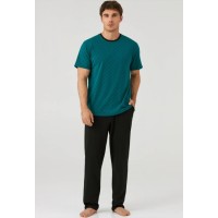 Чоловіча піжама брюки бавовна Ellen MPK 2080/02/03 зелений