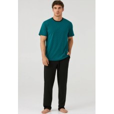 Мужская пижама брюки хлопок Ellen MPK 2080/02/03 зеленый 