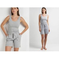 Жіночі шорти бавовна Ellen LHK 75/01/06 сірий