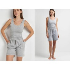 Жіночі шорти бавовна Ellen LHK 75/01/06 сірий
