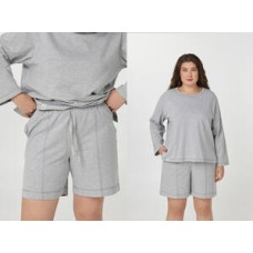 Жіночі шорти бавовна Ellen LHK 75/01/06 сірий
