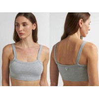 Женский топ хлопок Ellen LTPK 700/15/06 серый