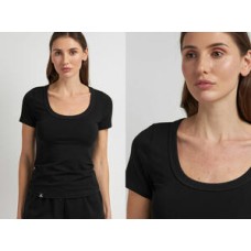 Женская футболка хлопок Ellen LSK 20/14/02 черный