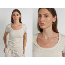 Женская футболка хлопок Ellen LSK 20/14/03 бежевый