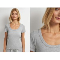 Женская футболка хлопок Ellen LSK 20/14/06 серый