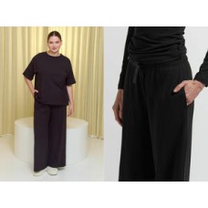 Женские домашние штаны хлопок Ellen LTK 80/23/02 черный