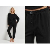 Женские домашние штаны хлопок Ellen LTD 81/12/02 черный