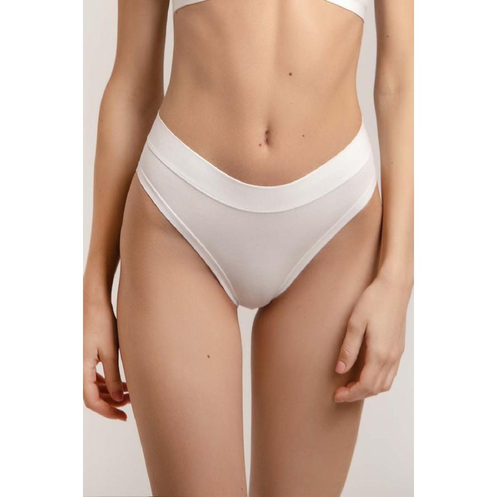 спортсменки трусики Женские спортивные трусы из хлопка Jasmine Isabell 5303, белый цвет