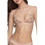 Фото  бюстгальтер бралетт хлопок jasmine devi 1908/52 бежево-коричневый 