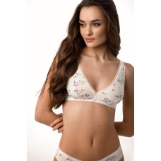 Бюстгальтер бралетт хлопок Jasmine Elsy 1910/46 молочный