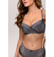 Бюстгальтер полупоролон микрофибра Jasmine Macy 1301/14 черная жемчужина