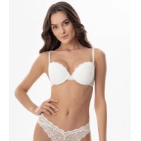 Бюстгальтер пуш-ап кружево Jasmine Alsy 1032/72 молочный