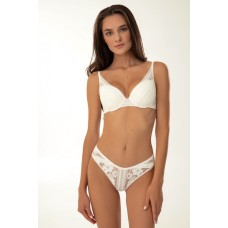 Бюстгальтер пуш-ап кружево Jasmine Ally 1103/83 молочный