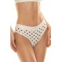 Фото  женские трусы спорт хлопок jasmine paula 5303/8 молочно-черный