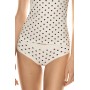 Фото  женские трусы шортики хлопок jasmine maggy 5607/8 молочно-черный