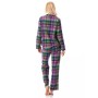 Зображення  жіноча піжама штани фланель key lns 409 фіолетовий