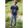 Фото  пижамные мужские брюки хлопок key mht-444 светло-серый